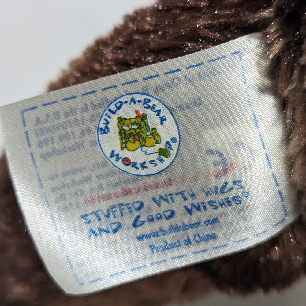 Build A Bear brown monkey smiling - Picture 3 of 5